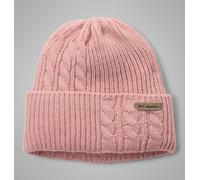 Columbia - Bonnet en Tricot Torsadé Agate Pass™ - Rouge - Taille T/U - Femme