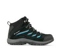 Columbia Bottes Crestwood Mid Waterproof Imperméable Noir Asphalte Bleu Femme 41