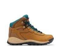 Columbia Bottes de randonnée Newton Ridge Plus Waterproof Marron/Turquoise Femme 37,5