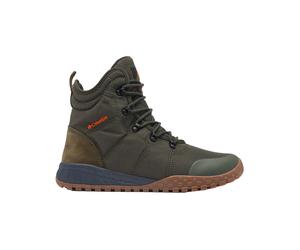 Columbia - Bottes imperméables et chaudes - Fairbanks Omni-Heat Deep Olive Desert Sun pour Homme - Taille 41,5 - Kaki Kaki 41,5