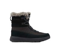 Columbia - Bottes imperméables et chaudes - Slopeside Peak Luxe Black Graphite pour Femme en Cuir - Taille 12 US - Noir Noir 12 US