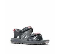 Columbia Trailstorm Hiker 2 Strap Sandales De Randonnée Et Trekking pour Femme, Gris (Graphite x Red Hibiscus), 37 EU
