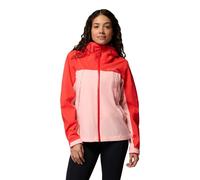 Columbia - Boulder Falls Jacket - Veste hardshell femme Pink Sand / Poppy Red - L