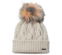 Columbia Boundless Days Cable Knit Pom Beanie - Bonnet femme beige Taille unique