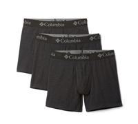 Columbia Lot de 3 Boxers Performance en Coton Stretch Boxeur ajusté, Noir, Homme