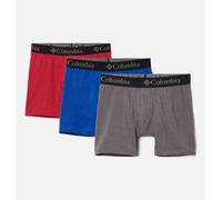Columbia - Boxer Tri Blend - Lot de 3 - Rouge - Taille S - Homme