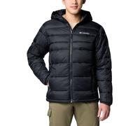 Columbia Buck Butte Hooded Insulated Jacket Mens Noir 2X Grand. Male