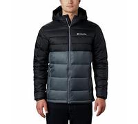 Columbia Buck Butte Insulated Hooded Jacket, Doudoune À Capuche Homme, Graphite/Black, Taille L