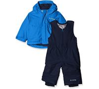 Columbia Buga Set Ensemble Veste et Pantalon, Enfants, Buga Set, Bleu (Super Blue/Collegiate Navy)