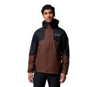 Columbia Bugaboo 3 Veste en polaire Interchange pour homme, manteau d'hiver 3 en 1, tabac, noir, taille S