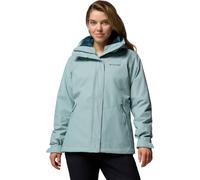 Veste à capuche Columbia Bugaboo III Fleece Interchange bleu vert clair femme - M