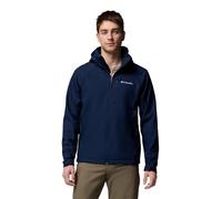 Columbia Manteau Softshell Cascade Ridge III de Caractéristiques : Résistant à l'eau, Capuchon Amovible, Ourlet réglable, Poches sécurisées, protège-Menton - Hommes