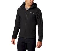 Columbia Sportswear Veste softshell Cascade Ridge III – Noire, capuche déperlante – Homme mixte XL