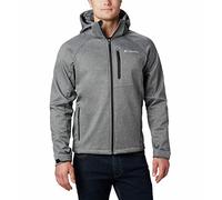 Columbia Cascade Ridge Softshell, Veste Coupe Vent Softshell Homme, Charcoal Heather, Taille XS