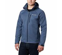 Columbia Cascade Ridge Softshell, Veste Coupe Vent Softshell Homme, Collegiate Navy Heather, Taille S