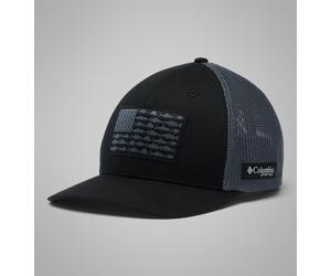 Columbia - Casquette en Maille PFG Fish Flag™ - Noir - Taille L/XL - Unisexe