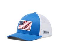 Columbia Casquette Unisexe en Maille PFG avec Motif Drapeau de Poisson