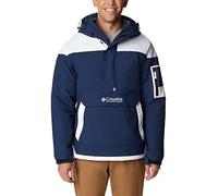 Columbia Challenger Insulated Pullover, Anorak hiver Homme, Collegiate Navy/White, Taille S