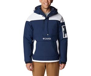 Columbia Challenger Insulated Pullover, Anorak hiver Homme, Collegiate Navy/White, Taille XL