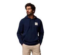 Columbia Chandail à capuchon Trek – molleton graphique, stretch, capuche ajustable – Bleu XS Homme