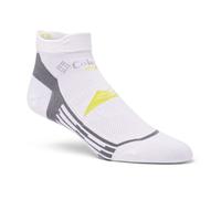 Columbia - Chaussette Basse Légère de Running Optical Lines - Blanc - Taille S - Unisexe