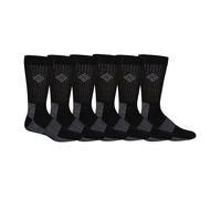 Columbia Chaussettes Chaussette Crew Moisture Control pour homme, noir, 39-46, 6-12