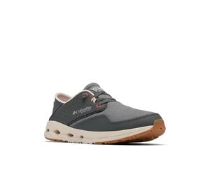 Columbia Chaussures Bateau décontractées pour Homme, Grill/Sunset Red, 46 EU