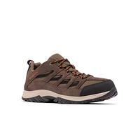 Columbia Homme Crestwood Chaussure de randonnée, Camo Brown Heatwave, 43 EU Large