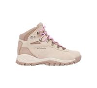 Columbia - Chaussures de randonnée imperméables - Newton Ridge Plus Waterproof Amped Dark Stone Cosmos pour Femme en Cuir - Taille 39 - Beige Beige 39
