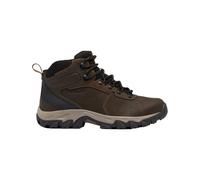 Columbia - Chaussures de randonnée journée - Newton Ridge Plus II Waterproof Cordovan Squash pour Homme en Cuir - Taille 8 US - Marron Marron 8 US