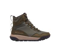 Columbia - Chaussures imperméables - Burnsider Omni-Heat Infinity Deep Olive Tangy Orange pour Homme en Cuir - Taille 9,5 US - Kaki Kaki 9,5 US