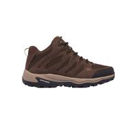 Columbia - Chaussures imperméables de randonnée journée - Redmond IV Mid Waterproof Cordovan Tangy Orange pour Homme en Cuir - Taille 15 US - Marron Marron 15 US