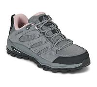 Columbia Redmond 4 Low WpLow Rise Chaussures de Trekking et de randonnée pour Femme, Ti Grey Steel Mineral Pink, 40 EU