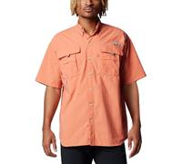 Columbia Chemise à Manches Courtes Bahama II pour Homme, Pêche délavée, XXL