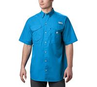 Columbia Chemise à Manches Courtes Bonehead randonnée, Boussole Bleue, 3X Haut Homme