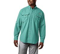 Columbia Men's Bahama II Long Sleeve Shirt Big,GULF STREAM,2X