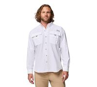 Columbia Chemise à Manches Longues Bahama II pour Homme, Blanc 2024, XL