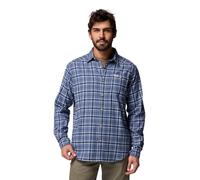 Columbia Chemise à Manches Longues Cornell Woods en Flanelle pour Homme, Dark Mountain Quad Check, M