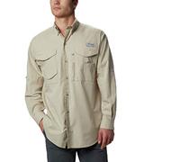 Columbia Chemise à Manches Longues pour Homme, fossile, L