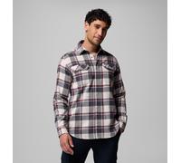 COLUMBIA Flare Gun Stretch Flannel - Homme - Gris / Rouge / Blanc - taille L- modèle 2026