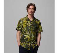 Columbia - Chemise Fonctionnelle Tissée à Imprimé Manches Courtes Tech Trail™ - Jaune - Taille L - Homme