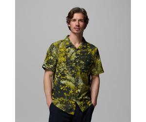 Columbia - Chemise Fonctionnelle Tissée à Imprimé Manches Courtes Tech Trail™ - Jaune - Taille S - Homme
