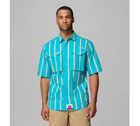 Columbia - Chemise Imprimée Manches Courtes Bonefish Flats™ - Bleu - Taille M - Homme