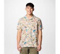 Columbia - Chemise Imprimée Manches Courtes Pine Canyon™ - Dark Stone Outer Bounds - Taille S - Homme