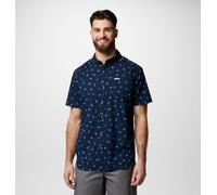 Columbia - Chemise Imprimée Manches Courtes Rapid Rivers™ - Bleu - Taille XL - Homme