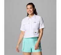 Columbia - Chemise Manches Courtes PFG Open Water™ - Blanc - Taille S - Femme