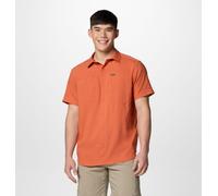 Columbia - Chemise Manches Courtes Silver Ridge™ Utility Lite - Orange - Taille S - Homme