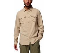 Columbia - Chemise technique avec protection solaire et évacuation de l'humidité - Silver Ridge Utility II LS Shirt Ancient Fossil pour Homme - Taille Beige XL