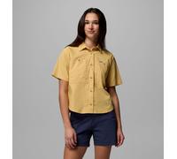 Columbia - Chemise Tissée Manches Courtes Brea Falls™ - Jaune - Taille S - Femme