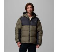 Columbia – Doudoune à capuche isolante Pike Lake II – Stone Green/Shark – Homme XL